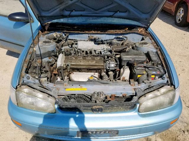 1Y1SK5387PZ015968 - 1993 GEO PRIZM LSI BLUE photo 7