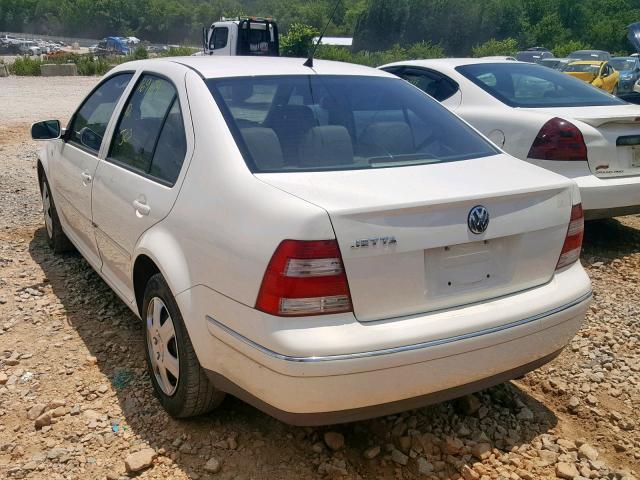 3VWRK69M84M075331 - 2004 VOLKSWAGEN JETTA GL WHITE photo 3