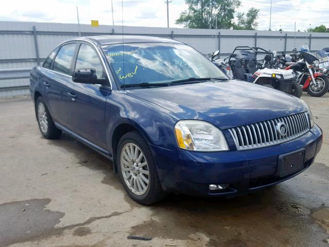 1MEHM43197G612569 - 2007 MERCURY MONTEGO PR BLUE photo 1