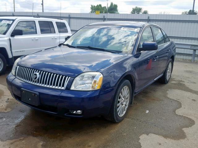 1MEHM43197G612569 - 2007 MERCURY MONTEGO PR BLUE photo 2