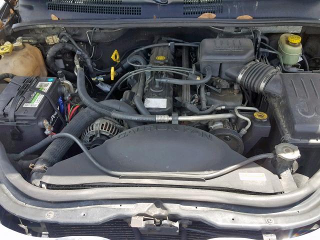 1J4GX38S82C226347 - 2002 JEEP GRAND CHER GRAY photo 7