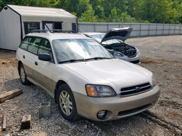 4S3BH665317610491 - 2001 SUBARU LEGACY OUT WHITE photo 1