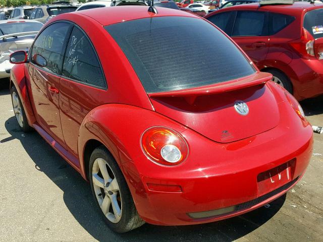 3VWSR31C16M405800 - 2006 VOLKSWAGEN NEW BEETLE წითელი ფოტო 3