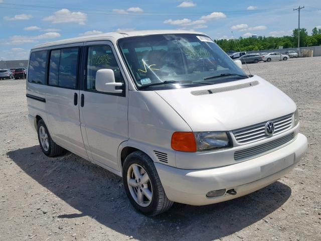 WV2KB47023H015350 - 2003 VOLKSWAGEN EUROVAN GL WHITE photo 1