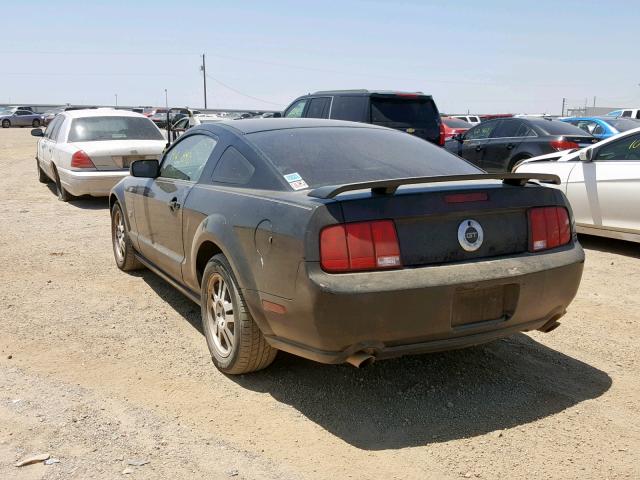 1ZVHT82H355180867 - 2005 FORD MUSTANG GT BLACK photo 3