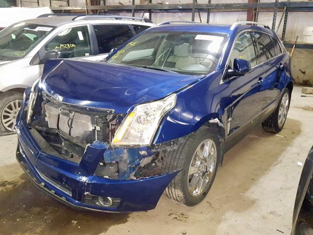 3GYFNEE3XCS532035 - 2012 CADILLAC SRX PERFOR BLUE photo 2