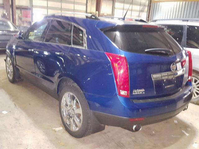 3GYFNEE3XCS532035 - 2012 CADILLAC SRX PERFOR BLUE photo 3