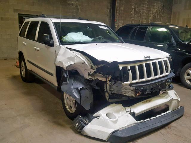 1J8GR48K57C682506 - 2007 JEEP GRAND CHER WHITE photo 1