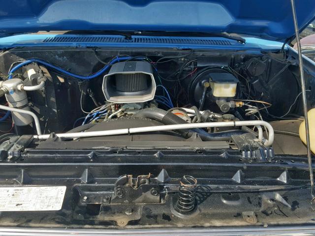 1GCEV16K8HF114567 - 1987 CHEVROLET SUBURBAN V BLUE photo 7