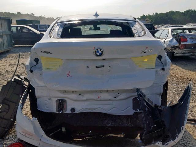 5UXXW3C52G0R21683 - 2016 BMW X4 XDRIVE2 WHITE photo 9