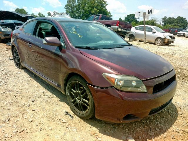 JTKDE177250061989 - 2005 TOYOTA SCION TC ბურგუნდია ფოტო 1