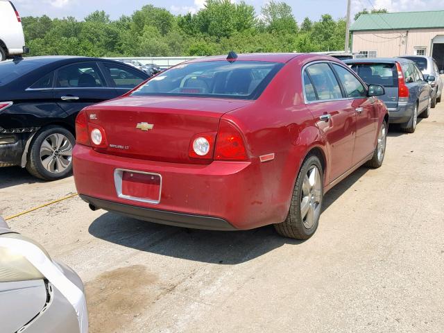 1G1ZC5E04CF253501 - 2012 CHEVROLET MALIBU 1LT 红色 照片 4