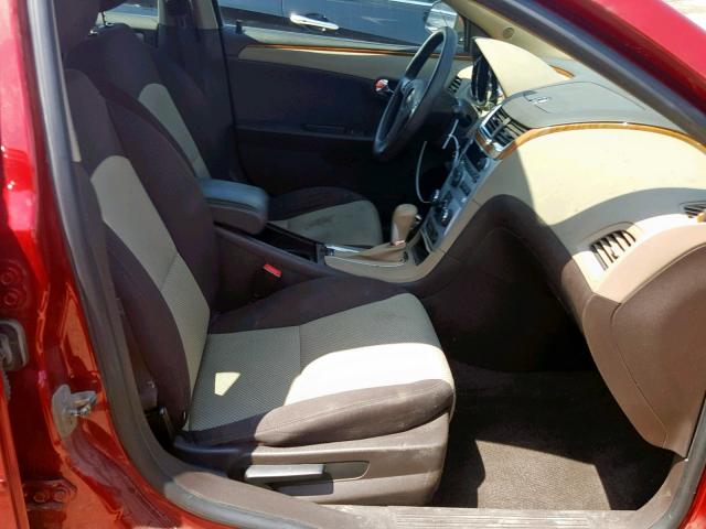 1G1ZC5E04CF253501 - 2012 CHEVROLET MALIBU 1LT 红色 照片 5