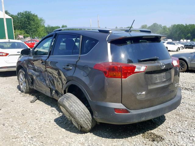 2T3DFREV2FW330154 - 2015 TOYOTA RAV4 LIMIT TAN photo 3