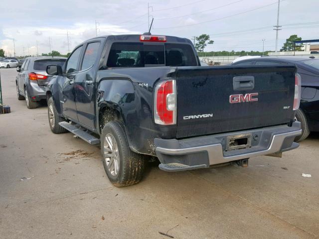 1GTP6DE15G1256872 - 2016 GMC CANYON SLT BLACK photo 3