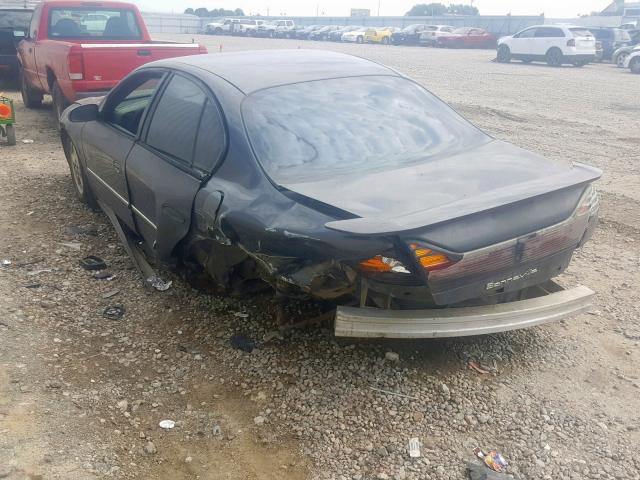 1G2HX54K724183467 - 2002 PONTIAC BONNEVILLE GRAY photo 3