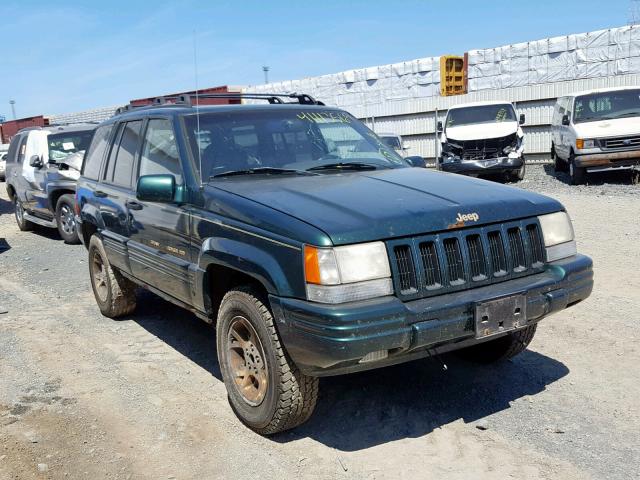 1J4GZ78YXWC162503 - 1998 JEEP GRAND CHER GREEN photo 1