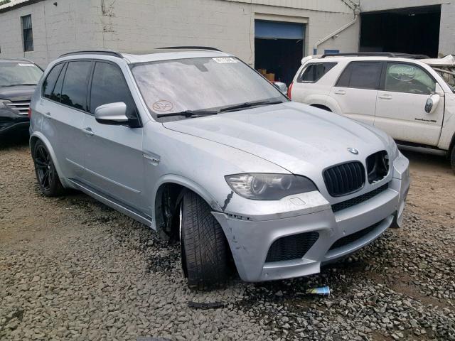 5YMGY0C57ALK25201 - 2010 BMW X5 M SILVER photo 1