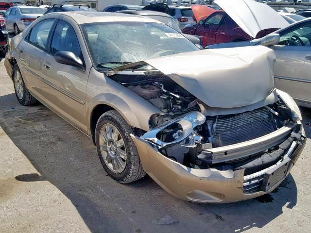 1C3EL56R04N201653 - 2004 CHRYSLER SEBRING LX GOLD photo 1