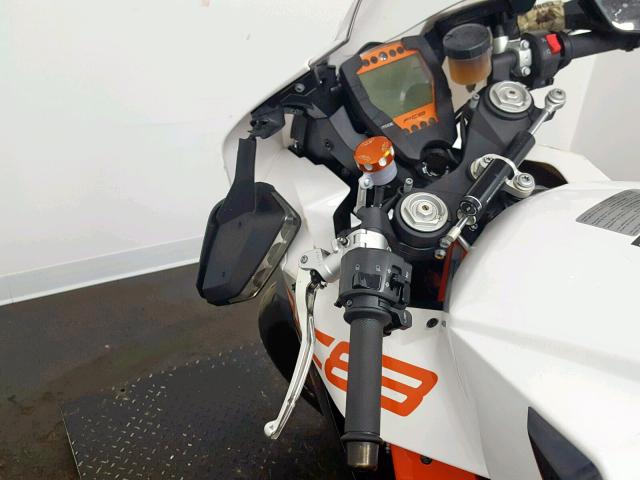 VBKVR9405DM992739 - 2013 KTM 1190 RC8 WHITE photo 16