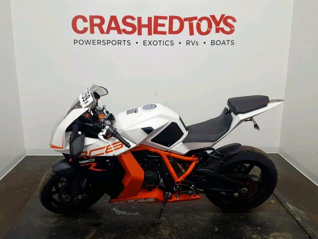 VBKVR9405DM992739 - 2013 KTM 1190 RC8 WHITE photo 3