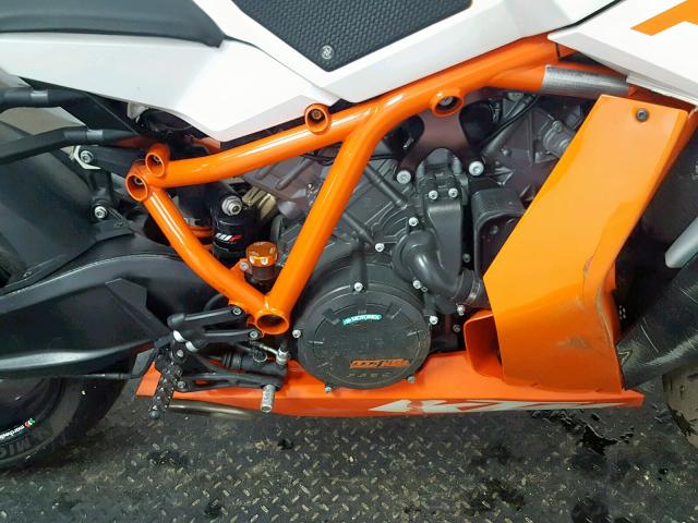 VBKVR9405DM992739 - 2013 KTM 1190 RC8 WHITE photo 5