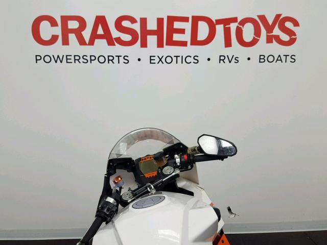 VBKVR9405DM992739 - 2013 KTM 1190 RC8 WHITE photo 8