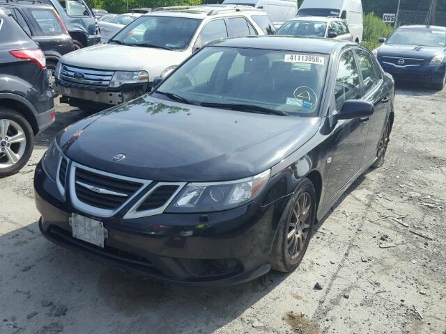 YS3FB49Y881141451 - 2008 SAAB 9-3 2.0T BLACK photo 2