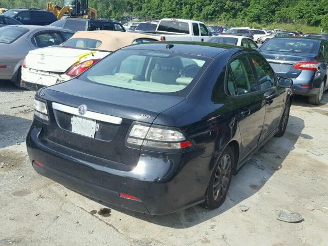 YS3FB49Y881141451 - 2008 SAAB 9-3 2.0T BLACK photo 4