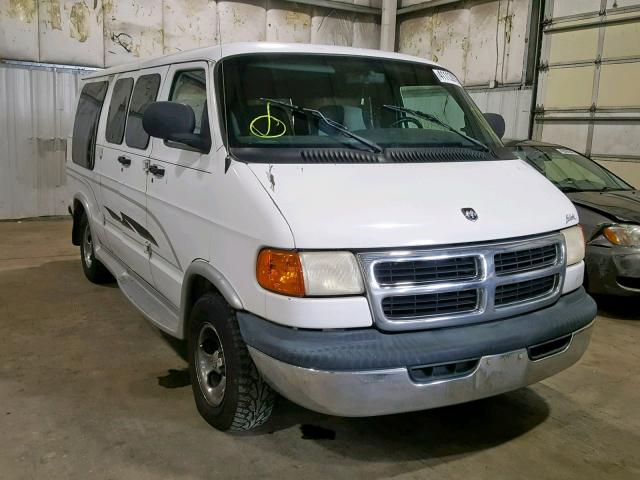 2B6HB11Y3WK104467 - 1998 DODGE RAM VAN B1 WHITE photo 1