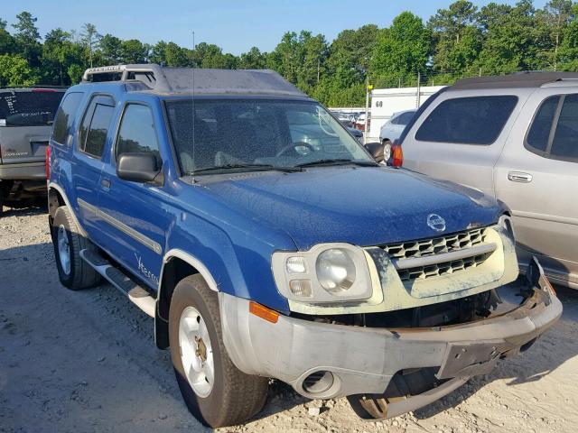 5N1ED28T53C677497 - 2003 NISSAN XTERRA XE BLUE photo 1