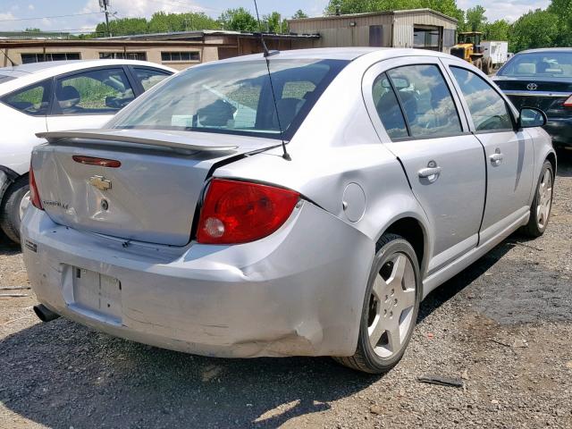 1G1AF5F52A7221779 - 2010 CHEVROLET COBALT 2LT SILVER photo 4