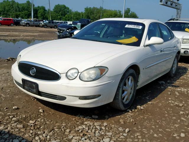 2G4WD582161183709 - 2006 BUICK LACROSSE C WHITE photo 2