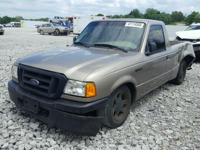 1FTYR10D64PB42898 - 2004 FORD RANGER TAN photo 2