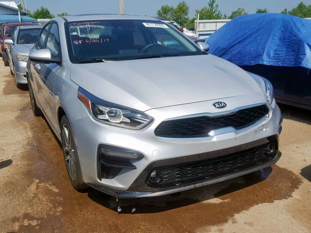 3KPF34AD6KE049708 - 2019 KIA FORTE GT L SILVER photo 1