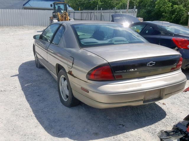 2G1WW12MXW9149912 - 1998 CHEVROLET MONTE CARL 米色 照片 3