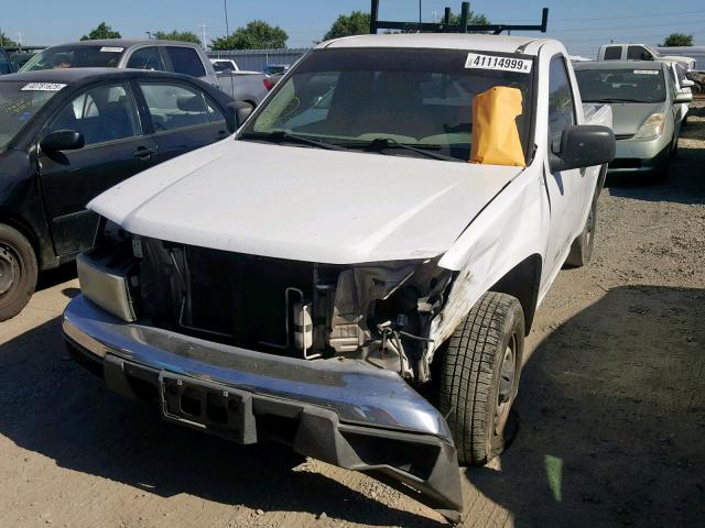 1GCCS149378139461 - 2007 CHEVROLET COLORADO WHITE photo 2