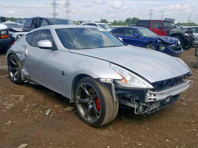 JN1AZ4EH4DM383121 - 2013 NISSAN 370Z BASE SILVER photo 1