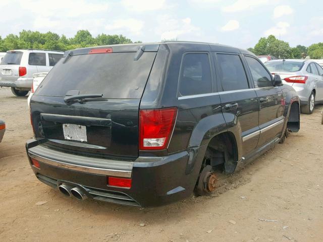 1J8HR783X7C557693 - 2007 JEEP GRAND CHER BLACK photo 4