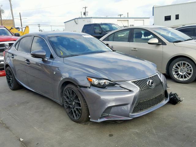 JTHBE1D23F5016313 - 2015 LEXUS IS 350 GRAY photo 1