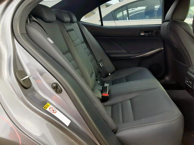 JTHBE1D23F5016313 - 2015 LEXUS IS 350 GRAY photo 6