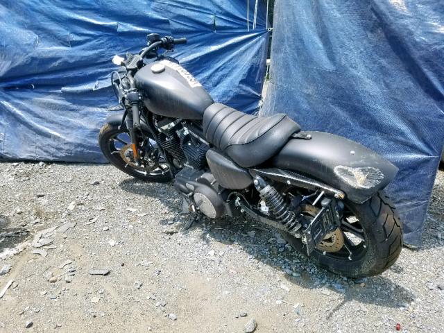 1HD4LE216KC433138 - 2019 HARLEY-DAVIDSON XL883 N BLACK photo 3