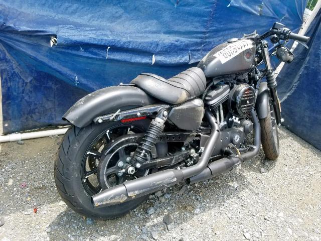 1HD4LE216KC433138 - 2019 HARLEY-DAVIDSON XL883 N BLACK photo 4