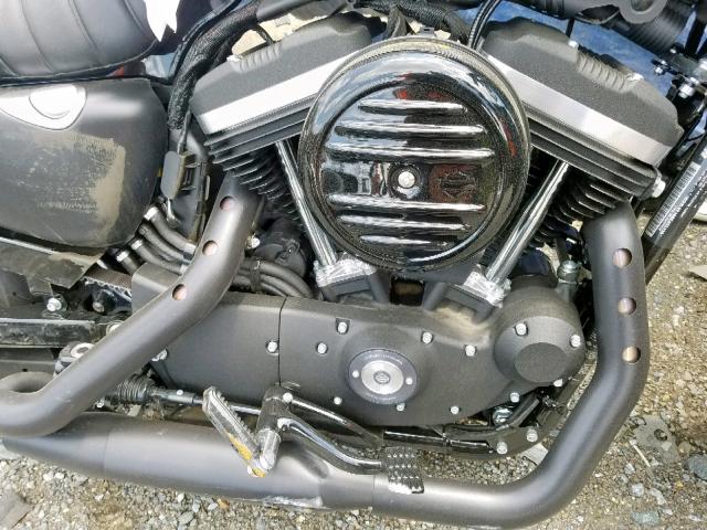 1HD4LE216KC433138 - 2019 HARLEY-DAVIDSON XL883 N BLACK photo 7