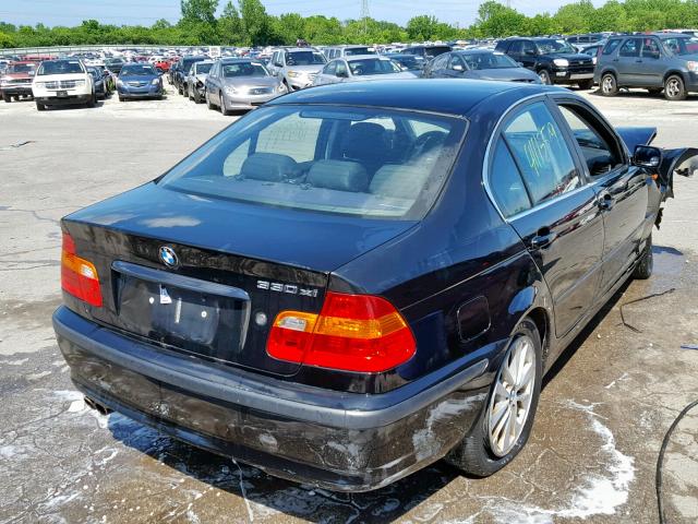 WBAEW53493PG21233 - 2003 BMW 330 XI BLACK photo 4