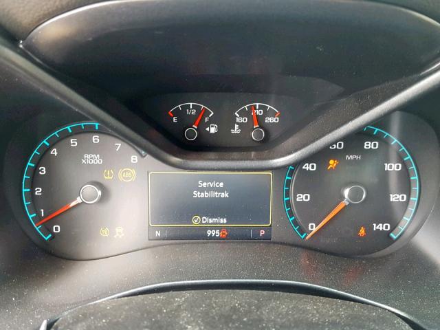 1GCGSCEN4K1200410 - 2019 CHEVROLET COLORADO L RED photo 8