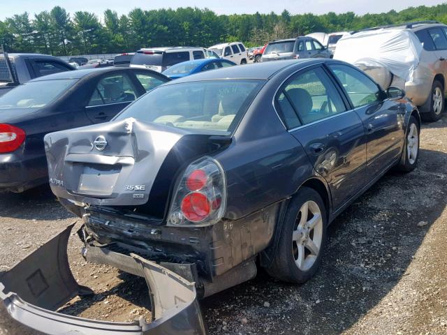 1N4BL11D06C116786 - 2006 NISSAN ALTIMA SE GRAY photo 4