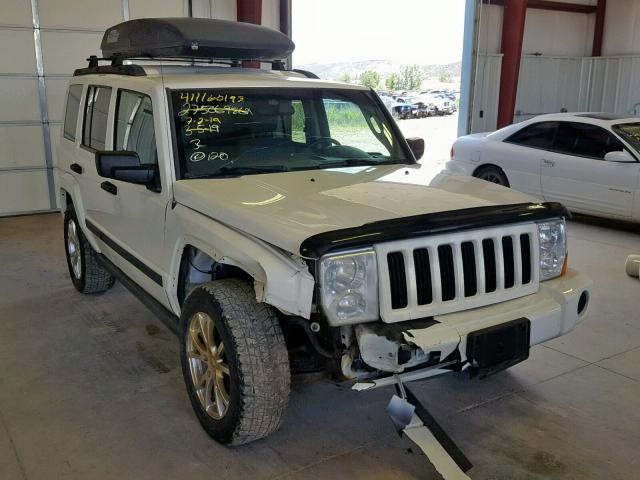 1J8HG48N66C132024 - 2006 JEEP COMMANDER WHITE photo 1