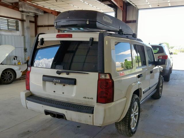 1J8HG48N66C132024 - 2006 JEEP COMMANDER WHITE photo 4