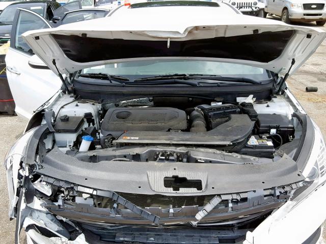 5NPE34AF5HH473947 - 2017 HYUNDAI SONATA SPO WHITE photo 7